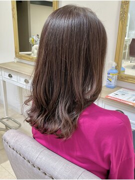 ガレリアエレガンテ 可児店(GALLARIA Elegante) ガレリア エレガンテ可児店 大人可愛いピンクブラウンセミロング