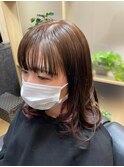 デミ×プチハイライト×インナーカラー