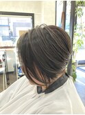 大人女性似合わせカット+カラー