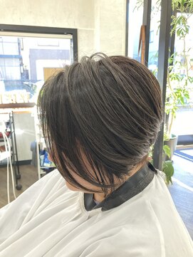 パペル(PAPEL) 大人女性似合わせカット+カラー