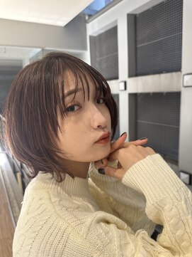 ロンド ストラーダ 心斎橋(Lond strada) シルキーベージュ×グレージュカラー【髪質改善/縮毛矯正】