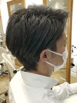 ヘッズ 本八幡店(HEADS)&nbsp;MEN'S HAIR  センターパート　ツイストスパイラル　コンマヘア