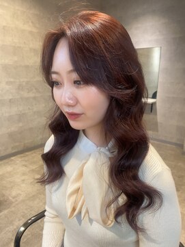 アンダーバーホワイト(_WHITE) 韓国ヘア