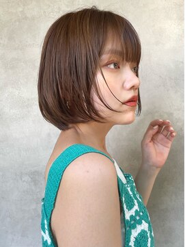 メゾンドイギー(MAISON de IGGY) イメチェンフェミニン/薄めバング/#グレーベージュ