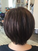 アシャ ヘアー ソリューション 神戸店(asha hair solution) 20代30代40代◆上品大人ショート/丸みシルエット/小顔カット