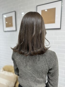 ジーナ 西新(Zina) グレージュ髪質改善*【Zina 西新】