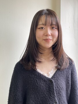 美容室 はなこ ミディアムレイヤー