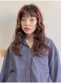 【unami】くるんっとロングパーマ　澤田　杏奈