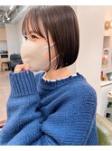 地毛風カラー/ナチュラルレイヤーカット/ショートボブ[船橋]