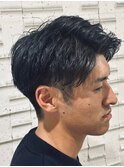 ツーブロックビジネススタイル
