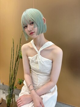 ペト(peto)の写真/【透明感×個性のハイトーンカラー】定評のある高いカラー技術と絶妙なセンスで、“カワイイ”を作る―