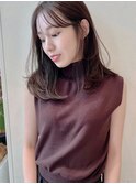 上品ローレイヤーカット*ミディアムレイヤー*20代30代40代50代OK