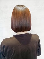 艶髪オイルストレート×ボブ