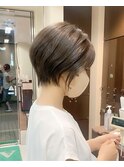 首が綺麗に見えるショートヘア