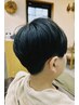 小学生以下キッズカット(シャンプー無し) ￥3500