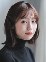 ガーデンヨコハマエスト(GARDEN YOKOHAMA est)&nbsp;くびれヘア　縮毛矯正　ストレート　ボブ　ミディアム　前髪