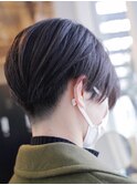 【SHARON原宿】グラデーション刈り上げハンサムショート