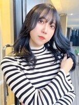 シオ ヘアー デザイン(Sio. hair design)&nbsp;冬の青髪