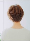外人風ハンサムショート