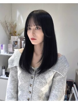 リル(lil.) 【lil.】CLEAR BLACK  レイヤーカット