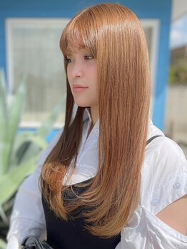 マリブヘアリゾート 太田店(malibu hair resort)の写真/≪ウェラ認定☆イルミナカラーオフィシャルサロン≫透け感のある外国人風/グラデーション3Dカラーもお任せ!