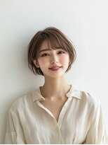 e.m.a プレミアムビューティーサロン 栄駅店(e.m.a PREMIUM BEAUTY SALON)&nbsp;ボブ/イメチェン/外ハネボブ/美髪/ワイドバング/髪型