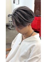 リップス 吉祥寺店 (LIPPS)&nbsp;ホワイトシルバーグレージュバレイヤージュセンターパート