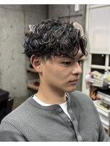 オムファミーユラグ(homme, famille raugh)&nbsp;2way波巻きスパイラル