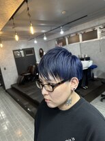 アヤメ 巣鴨店(ayame)&nbsp;(ayame巣鴨)白髪ぼかしハイライト_セミロング_tokio_巣鴨1
