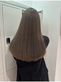 グレージュ似合わせカット[表参道ダブルカラーケアブリーチ]