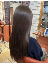 ヘアメイク フレンシア(hair make flencia)&nbsp;光を味方に！透明感溢れる美艶グレージュ【081スタイル】