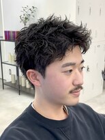 ウィル バイ ブラウン(Vir by Brown)&nbsp;MEN’S HAIR/サーフカール/刈り上げセンターパート/藤沢