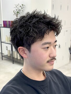 ウィル バイ ブラウン(Vir by Brown) MEN’S HAIR/サーフカール/刈り上げセンターパート/藤沢