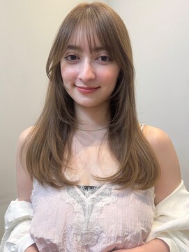 ベル 銀座5丁目店(Belle) 柔らかい透明感ブラウン×ナチュラルレイヤー