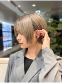 ショートボブ/ツーブロック/似合わせ/錦糸町/坂元