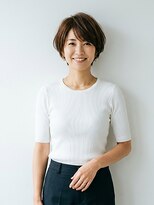ICH GO向ケ丘遊園店 【30代40代50代】トップふんわり!骨格補正の小顔大人ショート