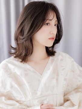カバーヘア ブリス 戸田公園西口店(COVER HAIR bliss) 黒髪クラゲヘアレイヤーウルフカットくびれミディアム30代40代Y