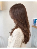 リノ 寺田町南口店(rino) 朝ラク毛先が揺れるセミロングスタイル