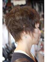 オーバーキャプテンネイキッド(OVER CAPTAIN NAKED) 脱カワイイ系*メリハリショートボブ