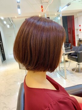 ディシェル(D'ciel) 《Ｄ'ciel工藤富生》ピンクバイオレット×ボブ　【千葉駅】