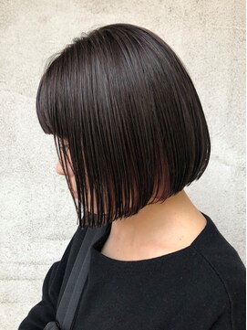 スナオ(sunao) うるツヤ×インナーカラーボブ