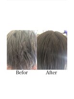 ヘアサロン ソレイユ(Hair salon SoLeiL)&nbsp;【20代男性】悩み；髪のチリつき、強いくせ