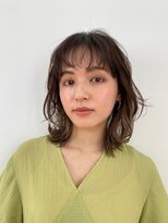 ヘアーアンドメイクトラスト(HAIR&MAKE TRUST) ミディアムヘアインナーカラーイルミナカラーダブルカラー