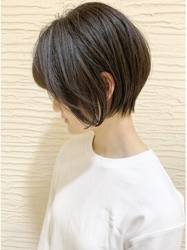 モリオ フロム ロンドン サッポロファクトリー店(morio FROM LONDON) 【morio札幌】札幌ショート　大人かわいいくびれ黒髪ショート