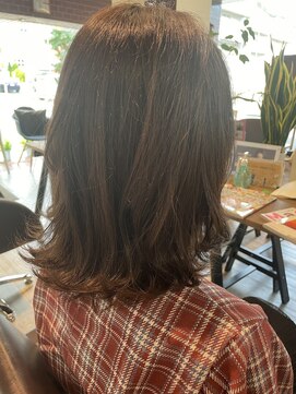 ヘアーサロン ソラ(hair salon sora) 外ハネミディアムボブ