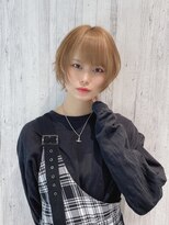 リアイス(Re:ICE)&nbsp;ミニウルフ/くすみブルー/流れるレイヤー/インナーハイライト