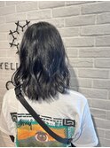 暗めグレーアッシュ