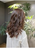 雨の日の巻髪