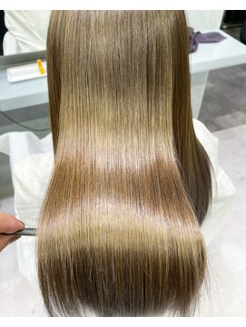 エリーツ 表参道(elyts) 髪質改善トリートメント×ミルクティーブラウン