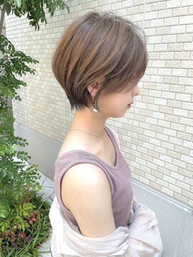 ロンド ロビン 栄(Lond robin) 【Lond robin】渡辺隼也　大人美人ショート/垢抜けショート